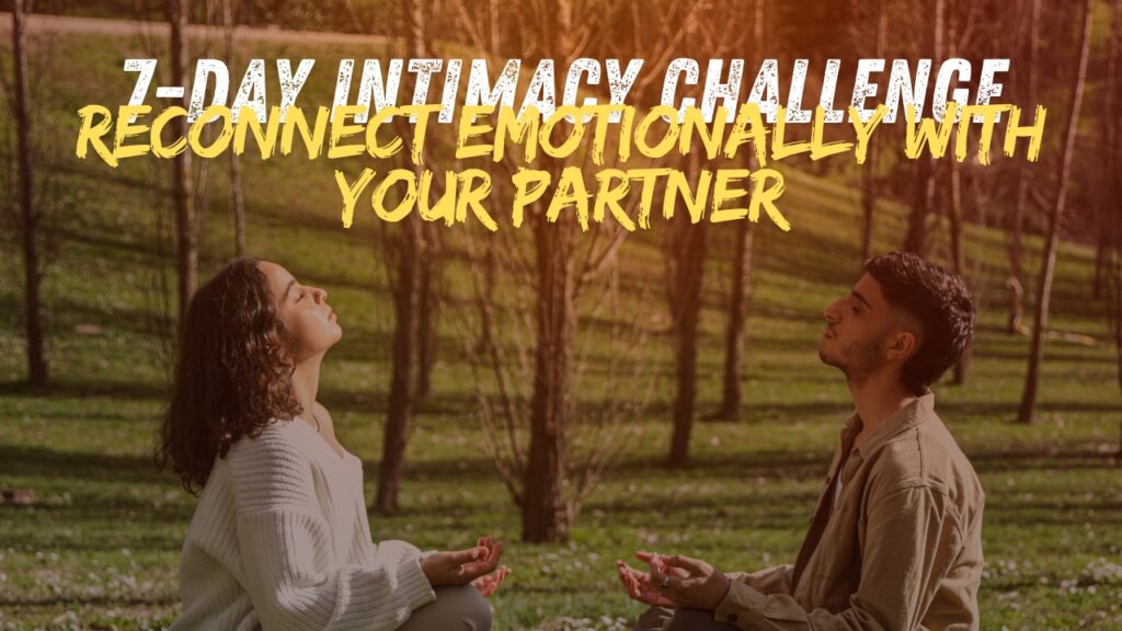 Couple breathing in sync for intimacy