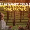 Couple breathing in sync for intimacy