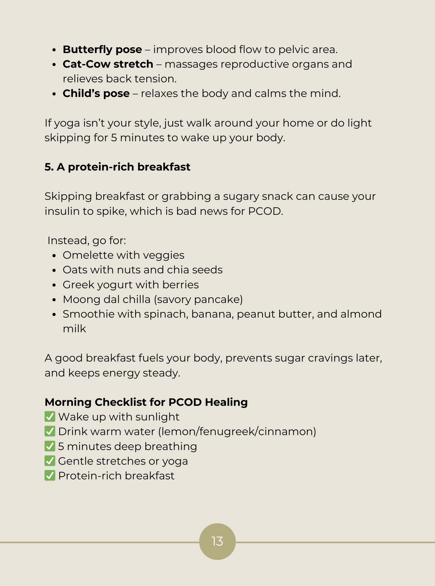 GOODBYE PCOD Naturally: 30-Day Diet & Lifestyle Plan for Women’s Hormonal Balance - Image 4